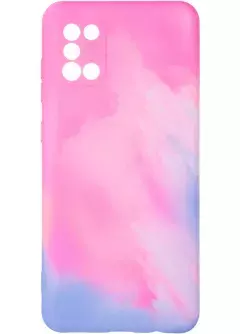 Watercolor Case for Samsung A315 (A31) Pink