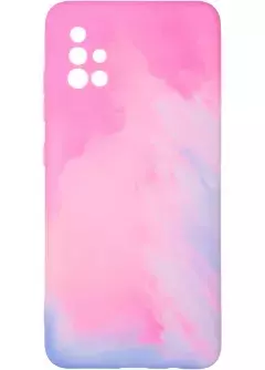Watercolor Case for Samsung 515 (A51) Pink