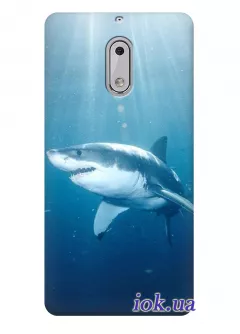 Чехол для Nokia 6 - Shark
