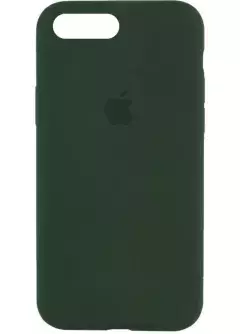 Чехол Silicone Case Full Protective (AA) для Apple iPhone 8 plus || Apple iPhone 7 plus, Зеленый / Cyprus Green
