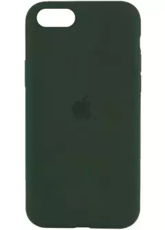 Чехол Silicone Case Full Protective (AA) для Apple iPhone SE (2020), Зеленый / Cyprus Green