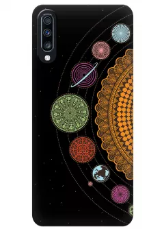 Чехол для Galaxy A70s - Солнечная система