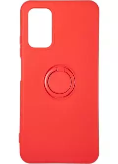 Gelius Ring Holder Case for Xiaomi Redmi 9T Red