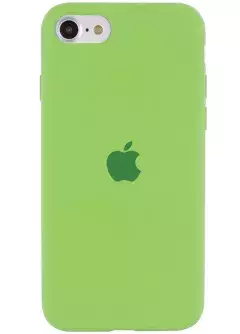 Чехол Silicone Case Full Protective (AA) для Apple iPhone SE (2020), Мятный / Mint