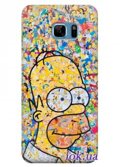 Чехол для Galaxy Note 7 - Гомер Симпсон