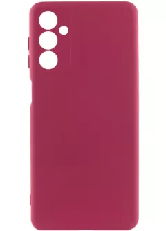 Чехол Silicone Cover Lakshmi Full Camera (A) для Samsung Galaxy M14 5G, Бордовый / Marsala