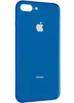 Gelius Metal Glass Case for iPhone 7/8 Blue