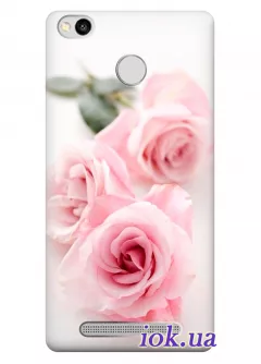 Чехол для Xiaomi Redmi 3S Prime - Розовые розы