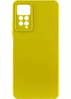 Чехол Silicone Cover Lakshmi Full Camera (A) для Xiaomi Redmi Note 11 Pro 4G/5G / 12 Pro 4G, Желтый / Flash