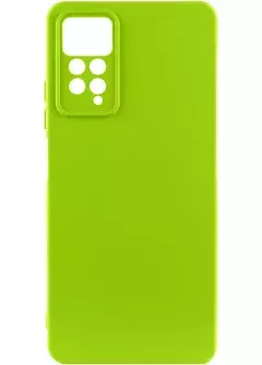 Чехол Silicone Cover Lakshmi Full Camera (A) для Xiaomi Redmi Note 11 Pro 4G/5G / 12 Pro 4G, Салатовый / Neon Green