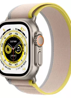 Ремешок Hoco WA14 Original series для Apple watch (38/40/41mm), Yellow with White