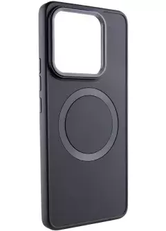 TPU чехол Bonbon Metal Style with MagSafe для Xiaomi 13 Pro, Черный / Black