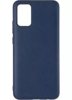 Чехол Leather Case для Samsung A025 (A02s) Dark Blue