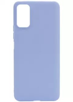 Силиконовый чехол Candy для Xiaomi Poco M4 Pro 5G, Голубой / Lilac Blue