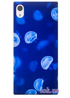 Чехол для Xperia XA1 - Jellyfish