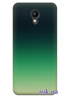 Чехол для Meizu M6 - Зелёные оттенки