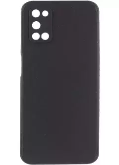Силиконовый чехол Candy Full Camera для Oppo A52 / A72 / A92, Черный / Black