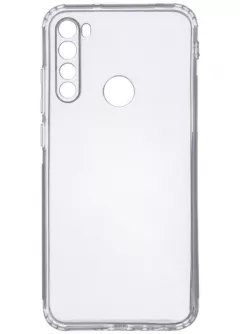 TPU чехол GETMAN Clear 1,0 mm для Xiaomi Redmi Note 8, Бесцветный (прозрачный)