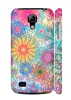 Чехол на Galaxy S4 mini - Цветочные рисунки