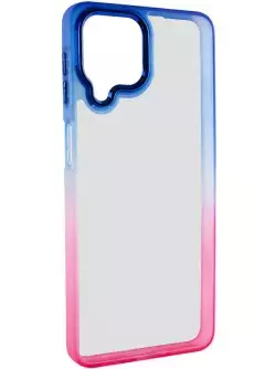 Чехол TPU+PC Fresh sip series для Samsung Galaxy M53 5G, Розовый / Синий
