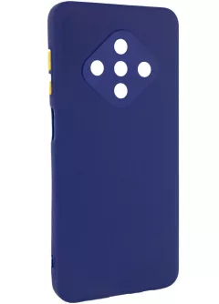 Чехол TPU Square Full Camera для Infinix Zero 8, Синий
