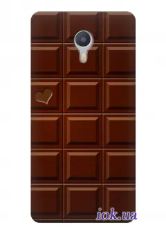 Чехол для Meizu Max - Плитка шоколада