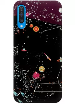 Чехол для Galaxy A50 - Космическое созвездие