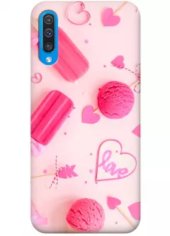 Чехол для Galaxy A50 - Pink