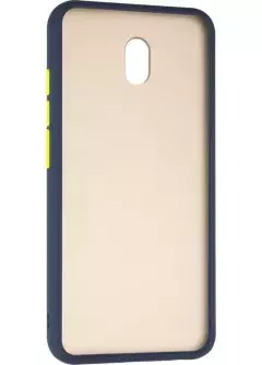Gelius Bumper Mat Case for Xiaomi Redmi 8a Blue