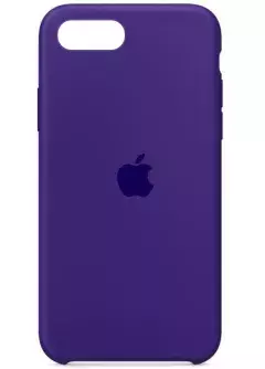 Уценка Чехол Silicone Case (AA) для Apple iPhone SE (2020), Вскрытая упаковка / Фиолетовый / Ultra Violet