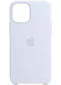 Уценка Чехол Silicone Case (AA) для Apple iPhone 12 Pro Max (6.7"), Вскрытая упаковка / Голубой / Cloud Blue