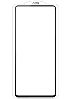 Защитное стекло SKLO 5D (тех.пак) для Samsung Galaxy A72 4G / A72 5G, Черный / Белая подложка
