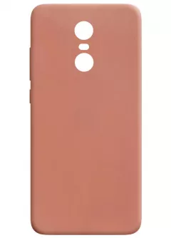 Силиконовый чехол Candy для Xiaomi Redmi 5 Plus / Redmi Note 5 (SC), Rose Gold