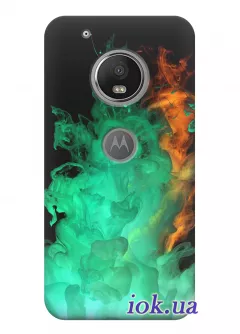 Чехол для Motorola Moto G5 - Шикарный дым
