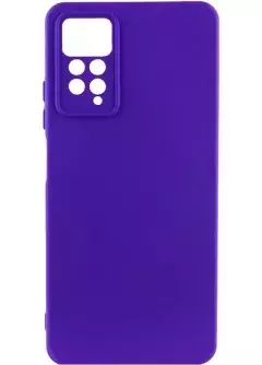 Чехол Silicone Cover Lakshmi Full Camera (A) для Xiaomi Redmi Note 11 Pro 4G/5G / 12 Pro 4G, Синий / Iris