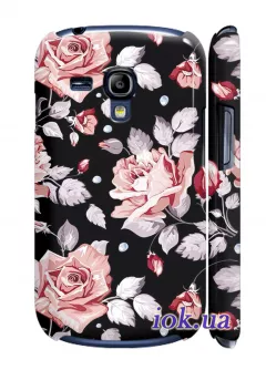 Чехол для Galaxy S3 Mini - Необычные цветы