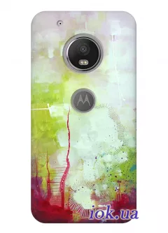 Чехол для Motorola Moto G5 Plus - Современное искусство