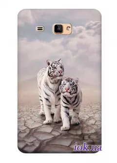 Чехол для Galaxy J Max - Бенгальские тигры