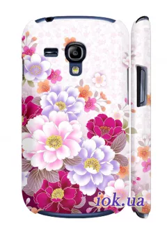 Чехол для Galaxy S3 Mini - Шикарные цветы