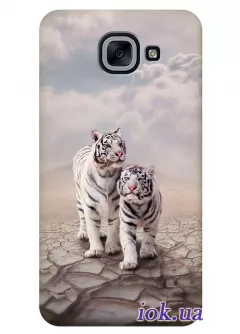 Чехол для Galaxy J7 Max - Бенгальские тигры