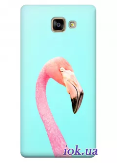 Чехол для Galaxy A9 Pro - Фламинго