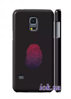 Чехол для Galaxy S5 Mini - Загадочный отпечаток