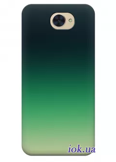 Чехол для Huawei Y7 - Зелёные оттенки