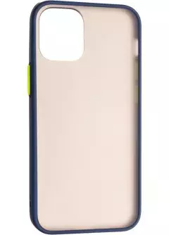 Gelius Bumper Mat Case for iPhone 12 Mini Blue