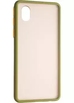 Gelius Bumper Mat Case for Samsung A013 (A01 Core) Green