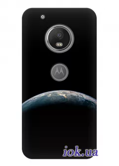 Чехол для Motorola Moto G5 Plus - Третья планета от солнца