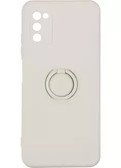 Чехол Gelius Ring Holder Case для Samsung A037 (A03s) Ivory White