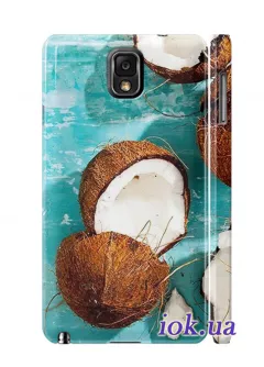 Чехол Galaxy Note 3 - Расколотый кокос