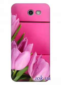Чехол для Galaxy J3 Emerge - Весенние цветы