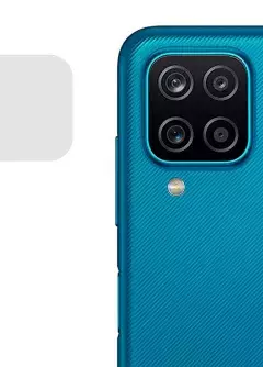 Гибкое защитное стекло 0.18mm на камеру (тех.пак) для Samsung Galaxy A12 || Samsung Galaxy M12, Прозрачный